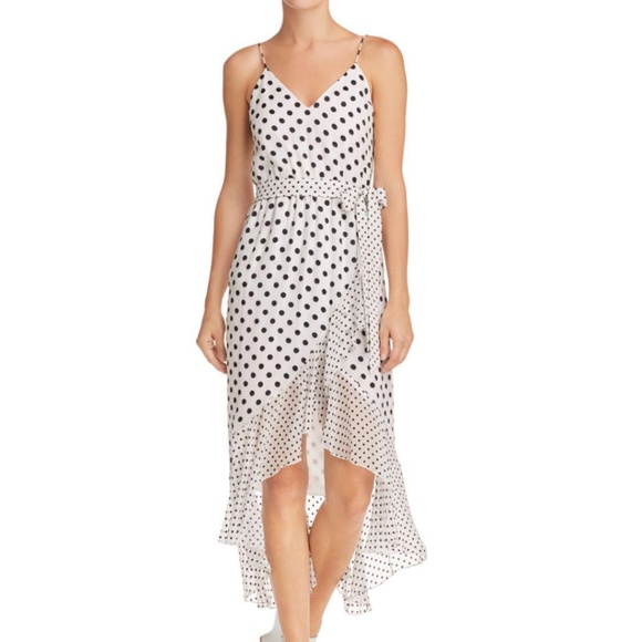 Alice + Olivia Dresses & Skirts - Alice & Olivia Mable Dress Soft White Dot Dress